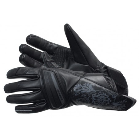 ROLEFF (2021) RĘKAWICE SKÓRZANE DAMSKIE MODEL RO79 KOLOR CZARNY ROZMIAR XL