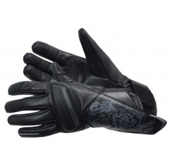 ROLEFF (2021) RĘKAWICE SKÓRZANE DAMSKIE MODEL RO79 KOLOR CZARNY ROZMIAR XS