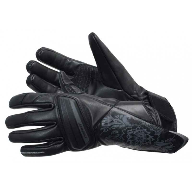 ROLEFF (2021) RĘKAWICE SKÓRZANE DAMSKIE MODEL RO79 KOLOR CZARNY ROZMIAR XS