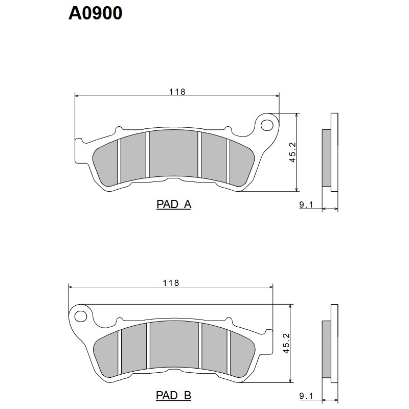 NISSIN 2024/10 KLOCKI HAMULCOWE KH388 PREMIUM SEMI-METALLIC (SPIEK METALICZNY) (ECE R90) (MADE IN JAPAN)