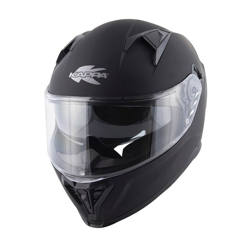 KAPPA 2024/12 KASK KV52 KRONOS INTEGRALNY Z BLENDĄ KOLOR CZARNY MATT ROZMIAR 60 / L (HOMOLOGACJA ECE 22R06)