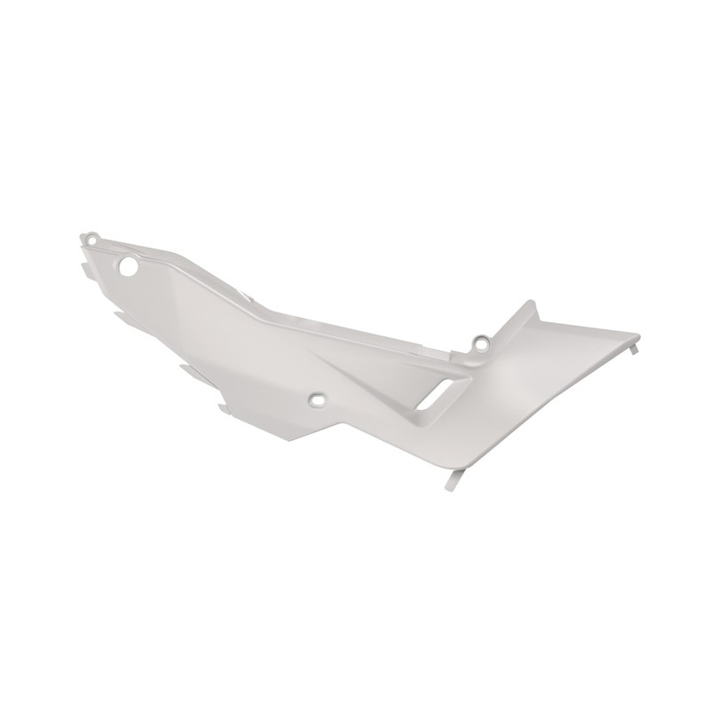 RACETECH (RTECH) 2024/12 CENTRAL NUMBER PLATE SIDE PANELS WHITE HONDA TRANSALP 750 2024 2025