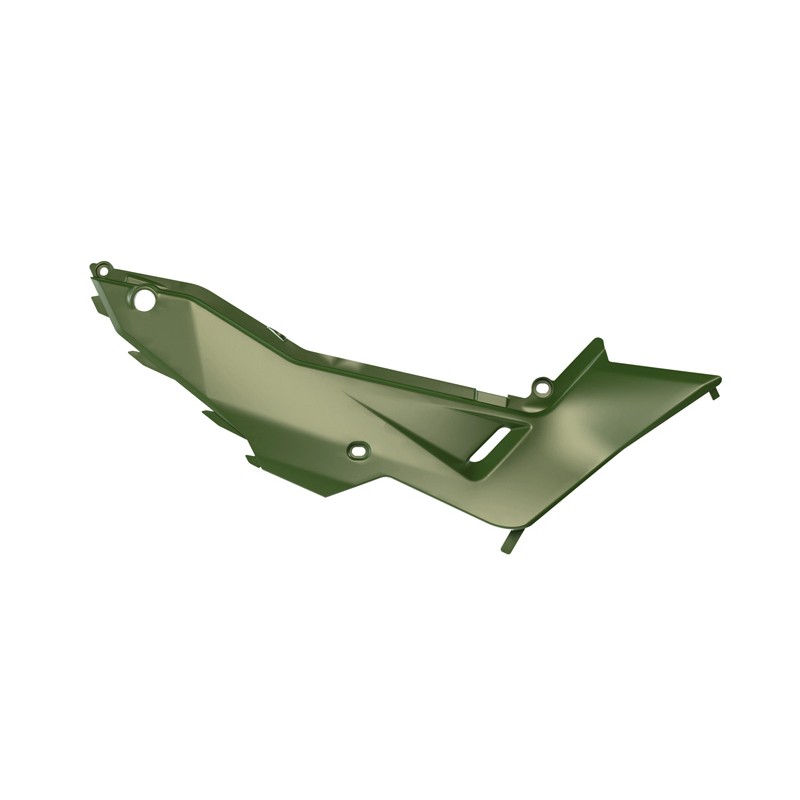 RACETECH (RTECH) 2024/12 CENTRAL NUMBER PLATE SIDE PANELS NAVY GREEN HONDA TRANSALP 750 2024 2025