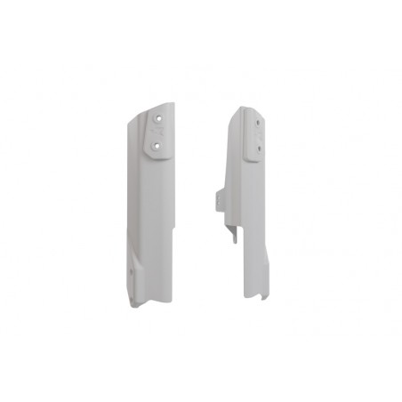 RACETECH (RTECH) 2024/12 FORK PROTECTORS WHITE HONDA TRANSALP 750 2024 2025