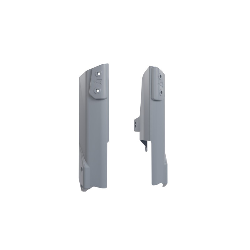 RACETECH (RTECH) 2024/12 FORK PROTECTORS LIGHT GREY HONDA TRANSALP 750 2024 2025