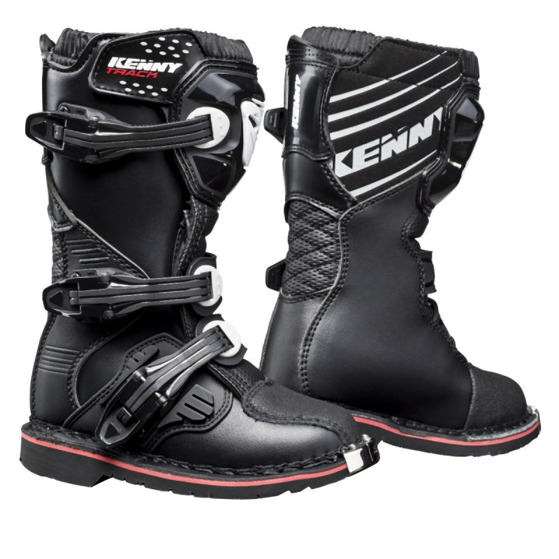 KENNY RACING BUTY CROSS/ENDURO MODEL TRACK KID/JUNIOR BLACK KOLOR CZARNY/BIAŁY ROZMIAR 37