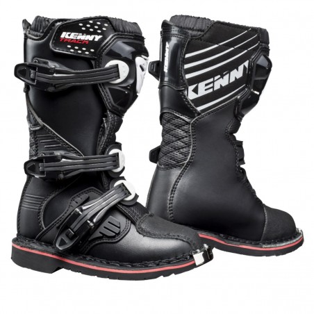 KENNY RACING BUTY CROSS/ENDURO MODEL TRACK KID/JUNIOR BLACK KOLOR CZARNY/BIAŁY ROZMIAR 37