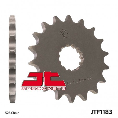 JT ZĘBATKA PRZEDNIA 2130 17 TRIUMPH 800/865 BONEVILLE '03-'12 (JTF1183.17) (ŁAŃC. 525)