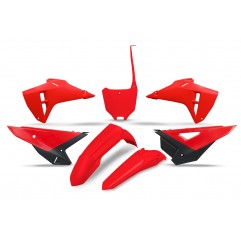UFO 2024/11 KOMPLET PLASTIKÓW HONDA CRF 250R / 450R '25 KOLOR OEM (CZERWONY / CZARNY)