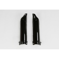 UFO 2024/11 OSŁONY TELESKOPÓW ( AMORTYZATORÓW ) PRZEDNICH KAWASAKI KX 85 '14-'25, KX 100 '14-'21, KX 112 '22-'25 KOLOR CZARNY