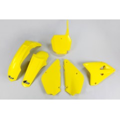 UFO 2024/11 KOMPLET PLASTIKÓW SUZUKI RM 85 '00-'24 RESTYLING KOLOR ŻÓŁTY RESTYLING