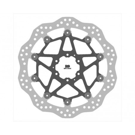 NG TARCZA HAMULCOWA PRZÓD HONDA XL 750 TRANSALP '23, (310X62X4,5MM) (6X6,25MM) WAVE (ŚRODEK ALUMINIOWY)