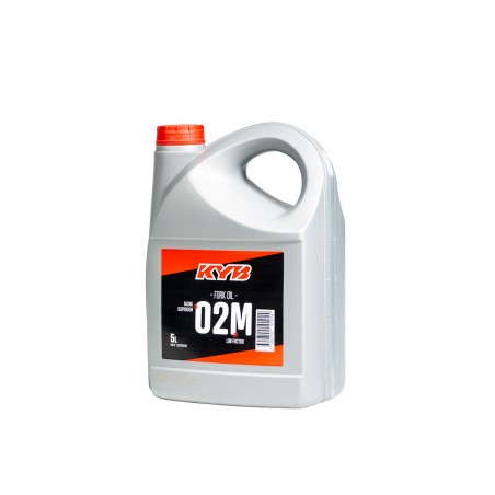 KYB (KAYABA) OLEJ DO TELESKOPÓW / AMORTYZATORÓW / ZAWIESZENIA KYB 02M OIL - FORK FRONT, KHL15-11, SAE 5W, 5L KYB FF OIL 02M (AKC