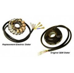 ELECTREX UZWOJENIE ALTERNATORA STATOR ZE ŚWIATŁAMI HUSABERG 98-03, KTM (STARE MODELE)