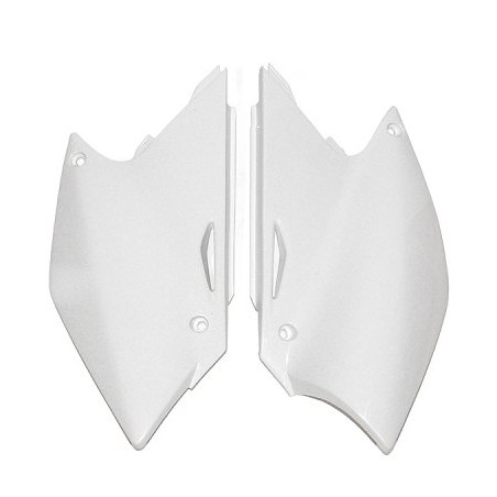 UFO BOCZKI TYLNE SUZUKI RMZ 250 '04-'06 KOLOR BIAŁY