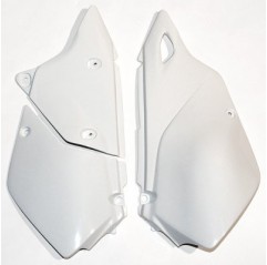 UFO BOCZKI TYLNE SUZUKI DRZ 400E '00-'09 KOLOR BIAŁY