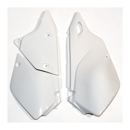 UFO BOCZKI TYLNE SUZUKI DRZ 400E '00-'09 KOLOR BIAŁY