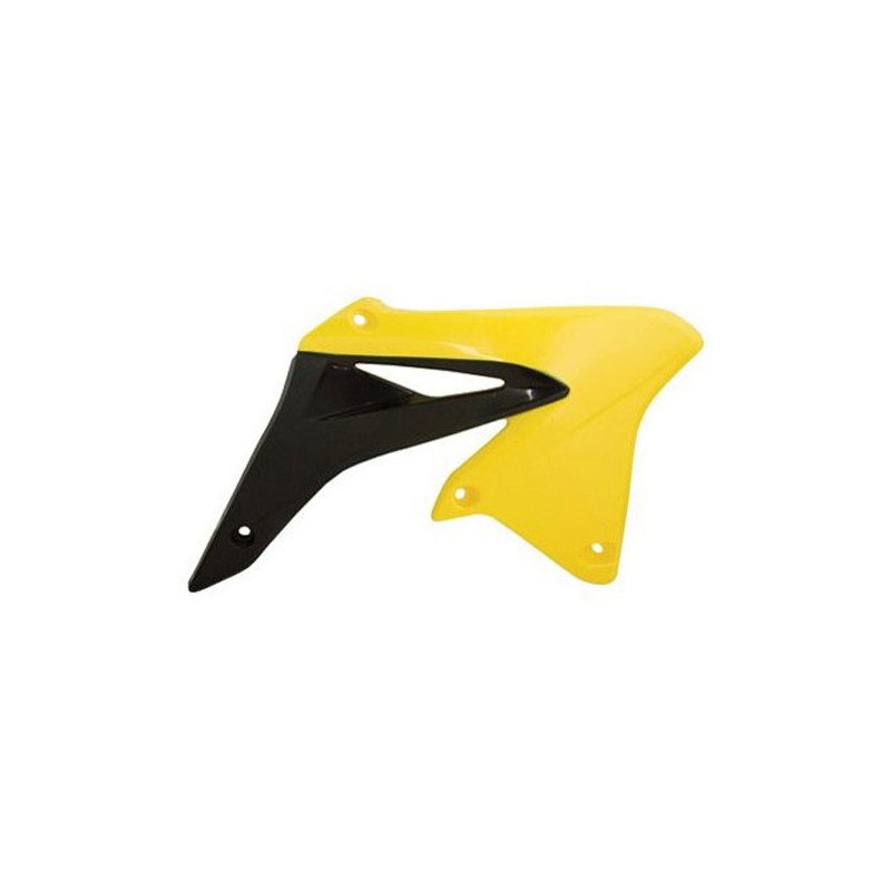 RACETECH OSŁONY CHŁODNICY SUZUKI RMZ 250 (07-09) KOLOR ŻÓŁTY OEM (CVRMZGI2507) (SU04901102)