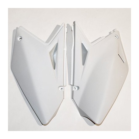 UFO BOCZKI TYLNE SUZUKI RMZ 250 '07-'09 KOLOR BIAŁY