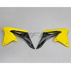 UFO OSŁONY CHŁODNICY SUZUKI RMZ 250 '10-'17 KOLOR ŻÓŁTY/CZARNY