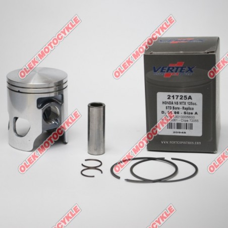 VERTEX TŁOK HONDA MTX 125R, NS 125 (55,96MM) (PIERŚCIENIE 53010005600 x 2 SZT.)