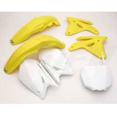 UFO KOMPLET PLASTIKÓW SUZUKI RMZ 450 '07 KOLOR OEM (ŻÓŁTY/BIAŁY) (SU408E999)