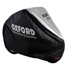 OXFORD AQUATEX ROWEROWY POKROWIEC WODOODPORNY NA ROWER KOLOR SZARY/CZARNY