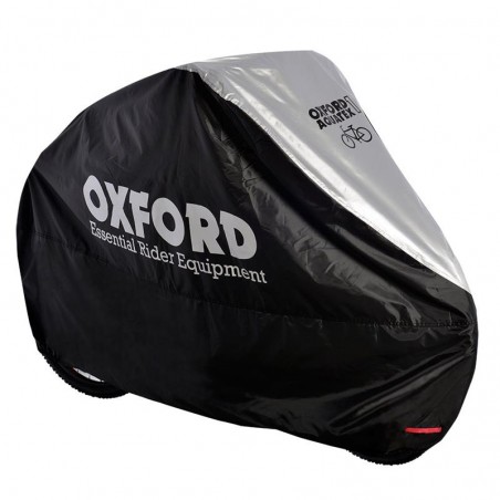 OXFORD AQUATEX ROWEROWY POKROWIEC WODOODPORNY NA ROWER KOLOR SZARY/CZARNY