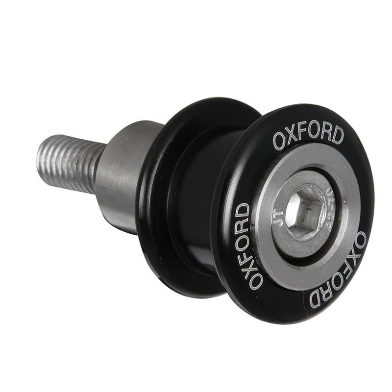 OXFORD SPINNERS PREMIUM ROLKI (SLIDERY) WKRĘCANE DO WAHACZA M8X1,25 Z ŁOŻYSKIEM I Z ODSADZENIEM KOLOR CZARNY