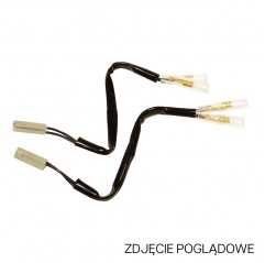 OXFORD ZŁĄCZE (PRZEWÓD / PRZEJŚCIÓWKA / KABEL / PRZEDŁUŻACZ) KIERUNKOWSKAZÓW LED I ŻARÓWKOWYCH DO KOSTKI OEM DUCATI