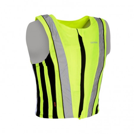 OXFORD KAMIZELKA ODBLASKOWA TOP ACTIVE KOLOR ŻÓŁTY FLUO ROZMIAR XXL