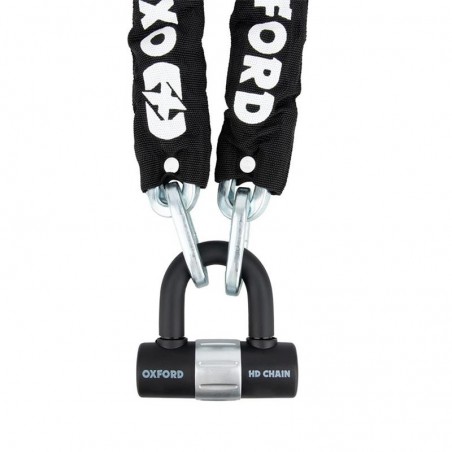 OXFORD ŁAŃCUCH ZABEZPIECZENIE ANTYKRADZIEŻOWE HD CHAIN LOCK 9.3mm x 1.0m