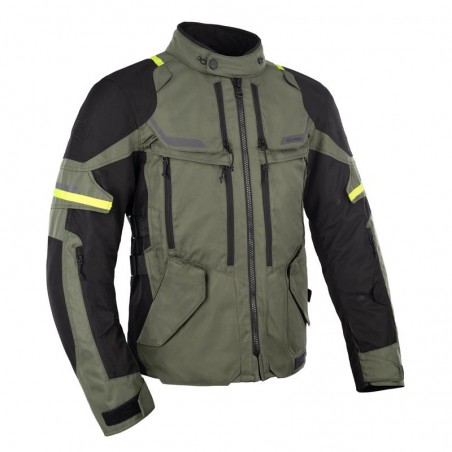 OXFORD KURTKA ROCKLAND KOLOR KHAKI/CZARNY/ŻÓŁTY FLUO ROZMIAR L
