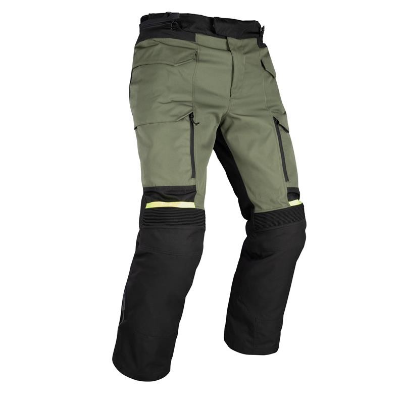 OXFORD SPODNIE ROCKLAND KOLOR KHAKI/CZARNY/ŻÓŁTY FLUO ROZMIAR L