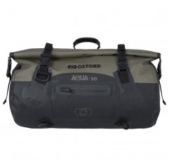 OXFORD TORBA AQUA T-50 ROLLBAG WODOODPORNA POJEMNOŚĆ 50L KOLOR ZIELONY (KHAKI)/CZARNY