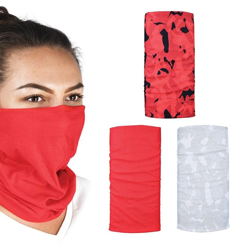 OXFORD KOŁNIERZ WIELOFUNKCYJNY WIATROODPORNY COMFY HAVOC RED 3 SZTUKI W OPAKOWANIU KOLOR CAMO/CZERWONY