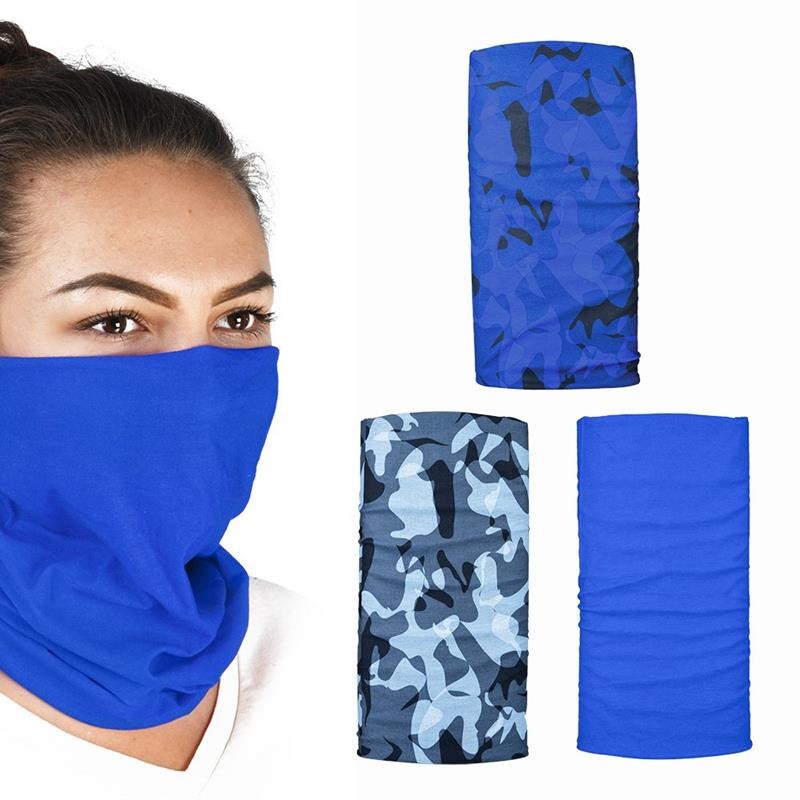 OXFORD KOŁNIERZ WIELOFUNKCYJNY WIATROODPORNY COMFY HAVOC BLUE 3 SZTUKI W OPAKOWANIU KOLOR CAMO/NIEBIESKI