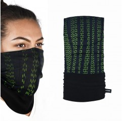 OXFORD KOŁNIERZ OCIEPLAJĄCY SNUG HASTE GREEN KOLOR CZARNY/ZIELONY
