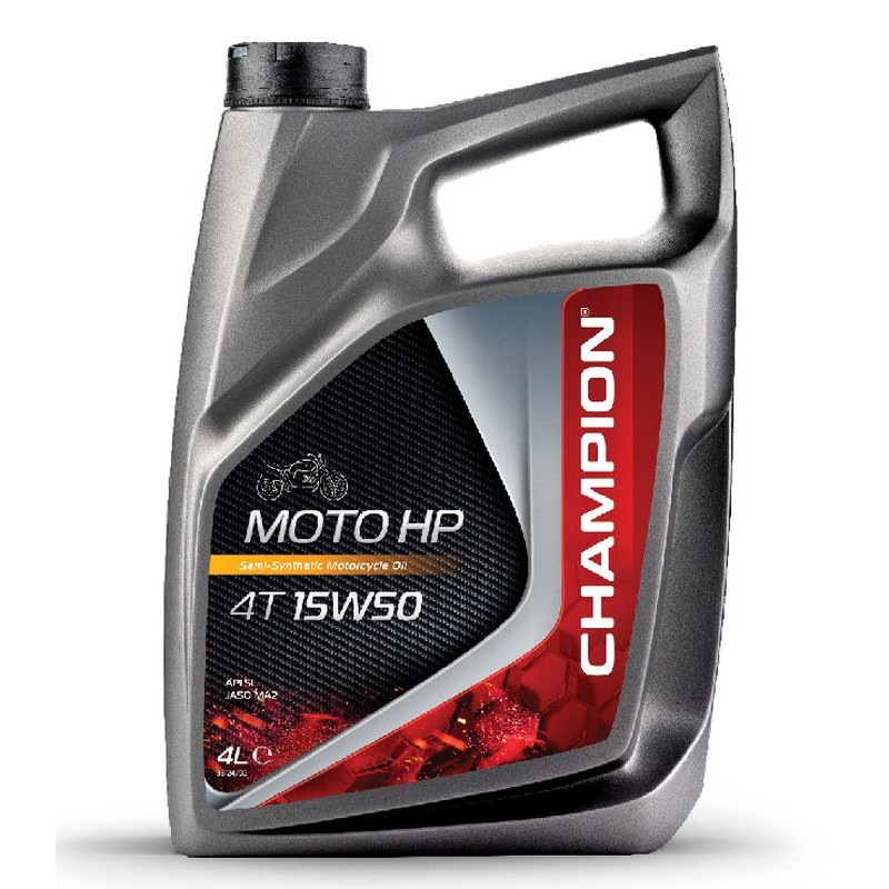 CHAMPION OLEJ SILNIKOWY MOTO HP 4T 15W50 4L MA2 PÓŁSYNTYCZNY (AKC)