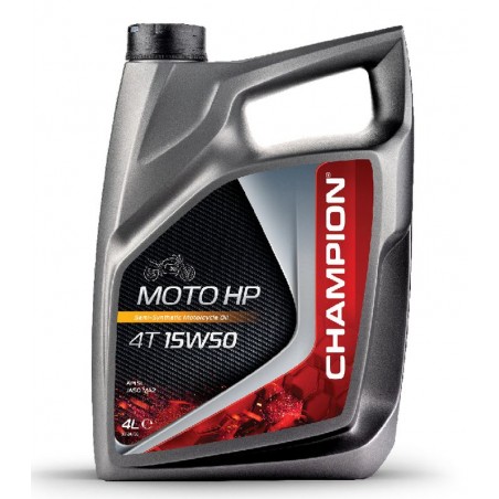 CHAMPION OLEJ SILNIKOWY MOTO HP 4T 15W50 4L MA2 PÓŁSYNTYCZNY (AKC)