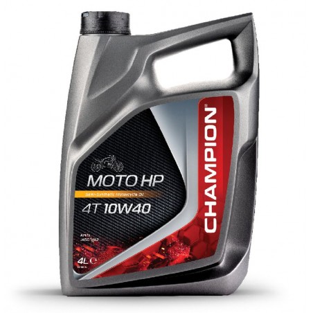 CHAMPION OLEJ SILNIKOWY MOTO HP 4T 10W40 4L MA2 PÓŁSYNTYCZNY (AKC)