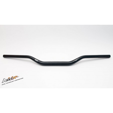 ACCEL KIEROWNICA ALUMINIOWA (28,6MM) TAPER MX WZÓR HONDA CR NISKA (7075-T6) ERGAL KOLOR CZARNY (SZER. 800MM, WYS. 71MM)