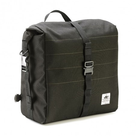 KAPPA 2025/01 TORBA BOCZNA / SAKWA 13L (CAFE RACER RAMBLER) (WYS. 29 X SZER. 29 X GŁ. 16CM) KOLOR CZARNY