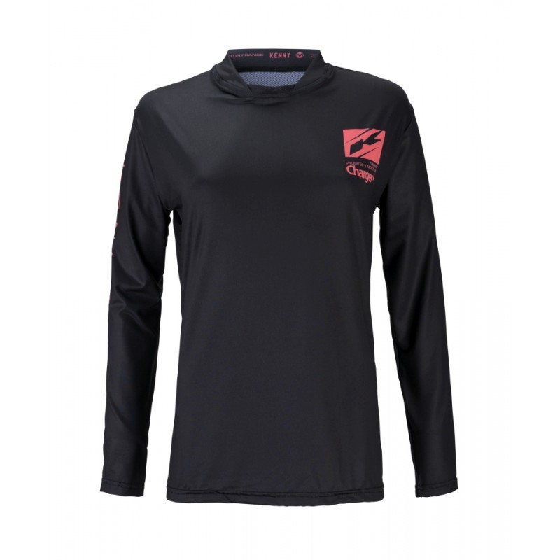 KENNY RACING KOSZULKA ROWEROWA MTB DAMSKA WOMAN CHARGER KOLOR CZARNY ROZMIAR S
