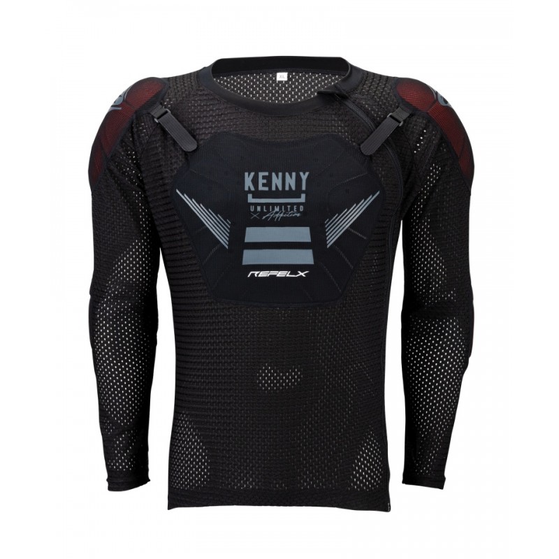 KENNY RACING BUZER OSŁONA KLATKI PIERSIOWEJ NA SIATCE BODY PROTECTOR MTB REFLEX ROZMIAR XL
