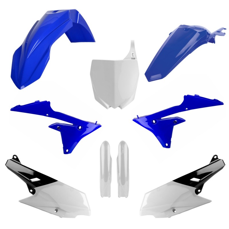 POLISPORT KOMPLET PLASTIKÓW (FULL KIT) YAMAHA YZ 250F '14-'18 YZ 450F '14-'17 W ZESTAWIE TABLICA PRZEDNIA (8678400001) I OSŁONY 