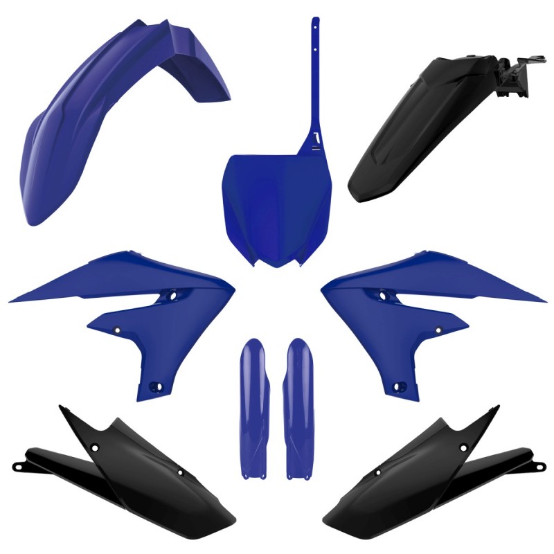 POLISPORT KOMPLET PLASTIKÓW (FULL KIT) YAMAHA YZ 250F '19-'23 YZ 450F '18-'22 W ZESTAWIE TABLICA PRZEDNIA (8666000007) I OSŁONY 