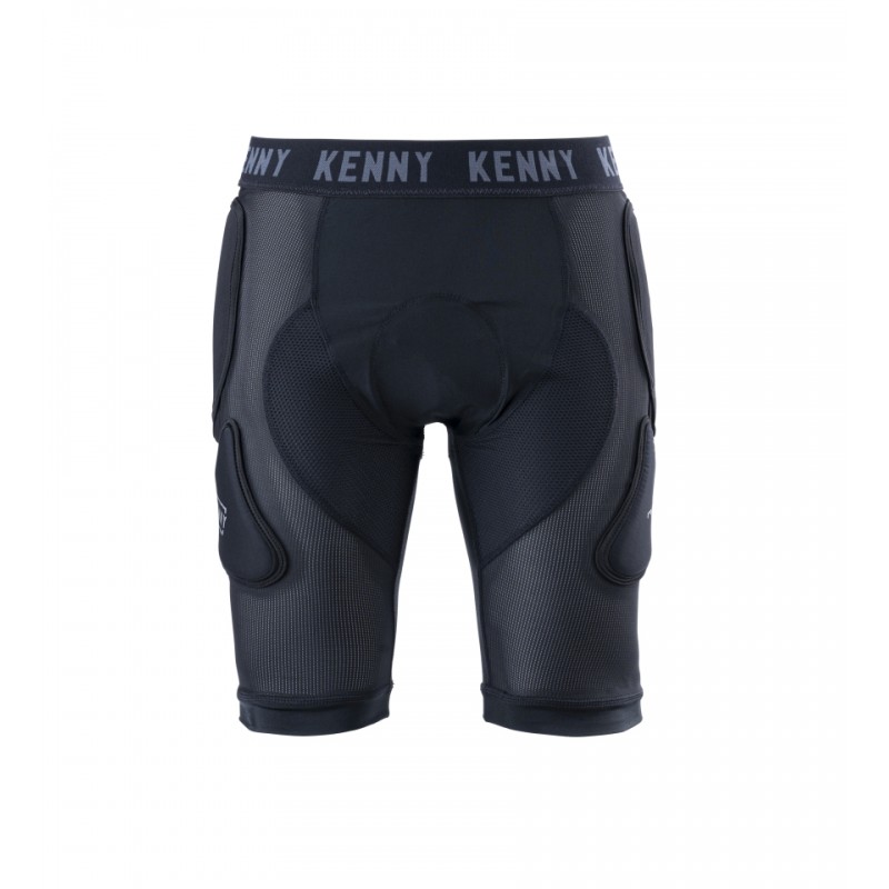 KENNY RACING SPODENKI Z OCHRANIACZAMI MTB ROCK KOLOR CZARNY ROZMIAR M