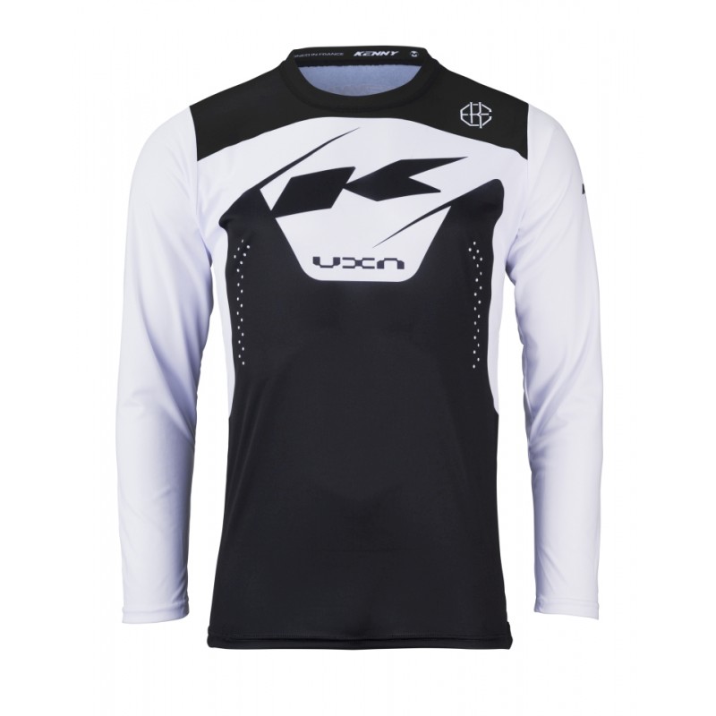 KENNY RACING KOSZULKA ROWEROWA MTB KID/JUNIOR/DZIECIĘCA ELITE BLACK KOLOR CZARNY ROZMIAR XS