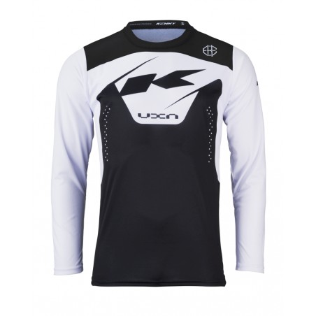KENNY RACING KOSZULKA ROWEROWA MTB KID/JUNIOR/DZIECIĘCA ELITE BLACK KOLOR CZARNY ROZMIAR XS